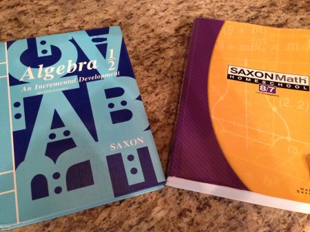 Need more arithmetic review before Algebra 1? Then do Saxon Math 8/7. Fluent in arithmetic and ready for more algebra-type concepts? Then do Saxon Algebra 1/2.
